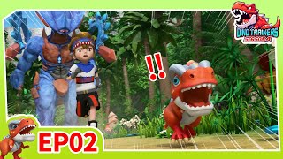 ⭐️New⭐️Dino Trainers Season 4  EP02 The Dinosaurs in Crisis  Dinosaurs for Kids  Cartoon  Robot [upl. by Neyuh]