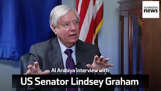 Al Arabiya interview with US Senator Lindsey Graham [upl. by Odnuges979]