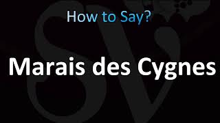 How to Pronounce Marais des Cygnes CORRECTLY [upl. by Brena725]