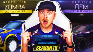 NEW SEASON 16 REDEEM CODE in Rocket League amp The Most INSANE Luck in 2024 [upl. by Eiclek]