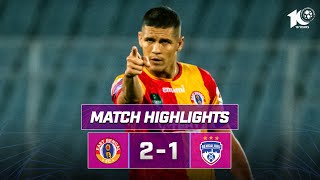 Match Highlights  East Bengal FC 21 Bengaluru FC  MW 21  ISL 202324 [upl. by Selig]