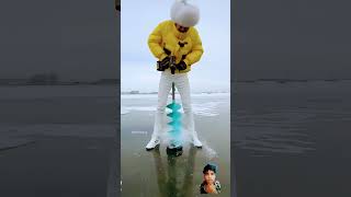 fishing icefishing fish ice viralvideo viralshort shortsfeed 30secknowledge [upl. by Tabbitha135]