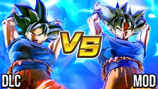 Ui Sign Goku DLC vs MOD Comparison  Which is BETTER Dragon Ball Xenoverse 2 DLC Pack 14 [upl. by Alaehs187]