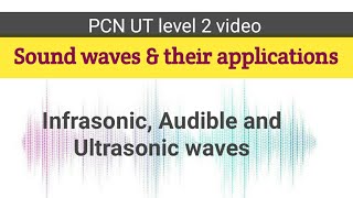 Classification of sound waves ll Infrasonic Audible amp Ultrasonic frequencies ll UT Level 2 amp 3 [upl. by Yentrac423]