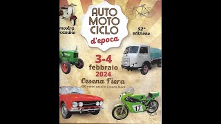 Cesena Fiera AutoMotoCiclo dEpoca 34 Febbraio 2024 [upl. by Eilrak]