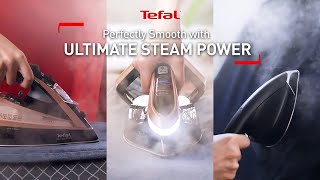 Tefal  Perfectly Smooth with Ultimate Steam Power [upl. by Witha769]