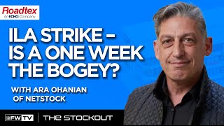 ILA strike – is a one week the bogey  The Stockout [upl. by Ardnajela]