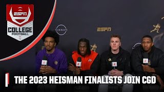 The 2023 Heisman Trophy finalists give a deep dive into their seasons on College GameDay 👏 [upl. by Stern500]