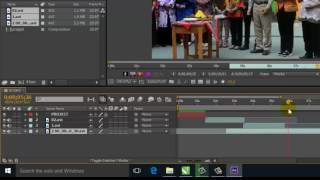 Menggabungkan video  after effect [upl. by Llerrad652]