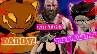 vrchat reacts to kratos [upl. by Nibas151]