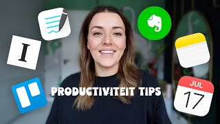 Ontdek mijn Productiviteit Tips Hoe ik het doe  Beautygloss [upl. by Anirehs]