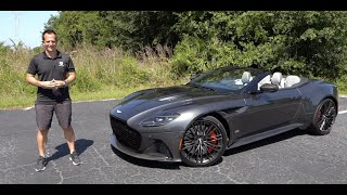 Is the 2020 Aston Martin DBS Superleggera Volante a supercar WORTHY convertible [upl. by Ponton]