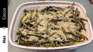 FAGIOLINI GRATINATI  Contorni di Verdure [upl. by Akcirret]