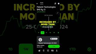 PALANTIR TECHNOLOGIES STOCK PRICE MOVEMENT  ROBINHOOD STOCK MARKET INVESTING [upl. by Valoniah]