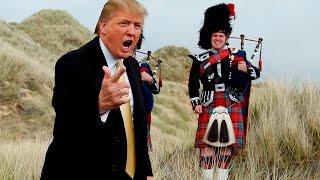 The Day I Protested against Trump at Turnberry some swearing [upl. by Windy391]