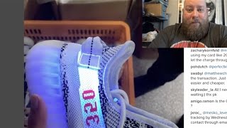 Newest FAKE UA Yeezy V2 Zebras PASS the Blacklight Test STAY WOKE BUYERS BEWARE [upl. by Yate688]