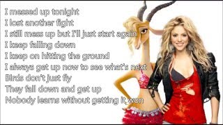 Shakira  Try Everything Lyrics Zootopia Soundtrack [upl. by Rosy]