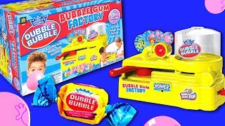 Americas Original Dubble Bubble  Bubble Gum Factory Playset amp Review 2018 HD [upl. by Adamski]