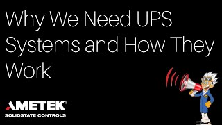 Why We Need Uninterruptible Power Supply UPS Systems and How to Use Them [upl. by Tonye]