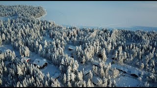 LomaVietonen Holiday Village in Lapland Finland  Village de Vacances Laponie Finlande [upl. by Conger]