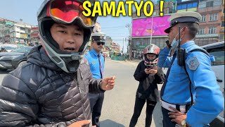 RAJKUMAR BHANNE LE CHOWK MA VIDEO BANAYO RE🤣  DIRT BIKE LAI GARO XA  CROSS X 250R [upl. by Diane-Marie287]