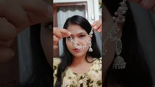 Nose ring hack nosering makeup makeuptutorial beautytips beautyhacks festivemakeuplook [upl. by Cacilie]