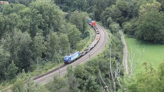 Zwei Rheintalumleiter auf der württembergischen Schwarzwaldbahn [upl. by Sublett]