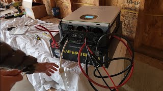 How long can a 48v 100ah LifePO4 battery run 3 fridges and a furnace [upl. by Zel]