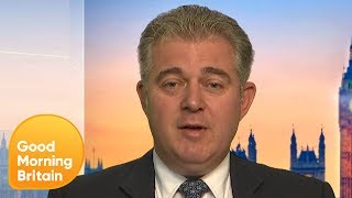 Tory Party Chairman Brandon Lewis Reacts to Mark Field Removing Protester  Good Morning Britain [upl. by Samara]