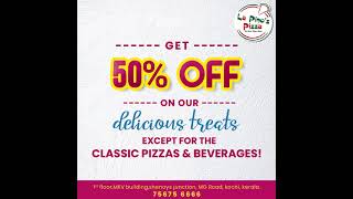 La Pinoz Pizza MG Road Kochi  Get flat 50 off on our discount treats  Buy 1 Get 1 Free [upl. by Laurinda]