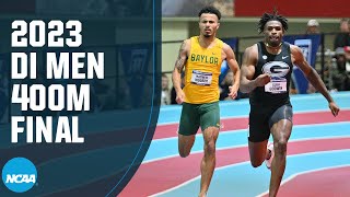 Mens 400m  2023 NCAA indoor track and field championships [upl. by Varin]