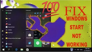 Fix Windows Start Menu Not Opening Quick Solutions  IT Rescue Squad troubleshooting [upl. by Ydnam457]