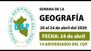 SEMANA DE LA GEOGRAFÍA 24 04 2020 [upl. by Suckram363]