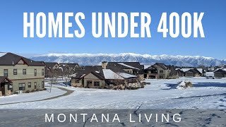 Kalispell Montana Affordable Homes 2021  Montana Living Homes amp Condos Under 400K [upl. by Nelyt]