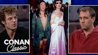 Matt Stone amp Trey Parker On Their 2000 Oscars Look  Late Night with Conan O’Brien [upl. by Ablem]