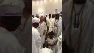 OONI OF IFE OJAJA WITH PRINCE TADENIKAWO [upl. by Ahsiak]