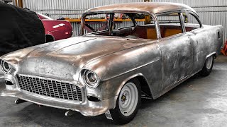 1955 Chevrolet Bel Air Restoration Project [upl. by Anirtek]