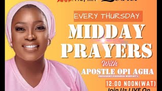 Midday Prayer With Apostle Opi Agha  18th July 2024 [upl. by Aala]