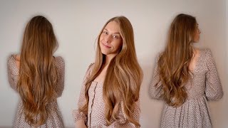 My Hair Routine  My Tips For Growing Long Hair [upl. by Afatsuom713]