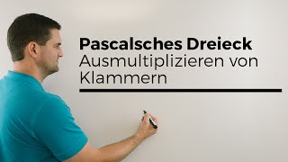 Pascalsches Dreieck zum Ausmultiplizieren von Klammern wichtig für hMethode [upl. by Karoly]