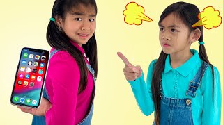 Jannie and Charlotte Pretend Play with No Phone Distractions  Fun Kids Games and Activities [upl. by Aim508]