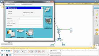 Cisco Packet Tracer Tutorial 4 Adding CCTV amp further working on DHCP [upl. by Mclyman]