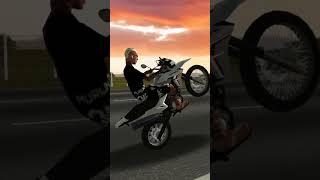 Dando grau de BROS 160 no moto wheelie 3D [upl. by Flagler]