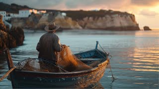 Portuguese Fado Music with Beautiful Portugal Travel Destinations  Relaxing Background Music [upl. by Lesser683]