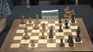 Michael Adams vs Daniel Gormally Scottish Blitz Chess Championship 2013 [upl. by Remas69]