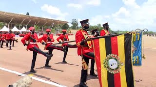 Africas best parade Marching at Ugandas 59th independence day celebrations [upl. by Darach]