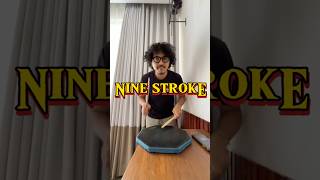 Nine Stroke Roll Rudiment  drummer drumming ninestrokeroll ninestroke rudiment practice drum [upl. by Aline482]