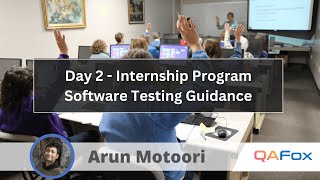 Day 2  Internship Program Software Testing Guidance [upl. by Wales476]