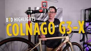 BTD Highlights  Colnago G3X Gravel Bike [upl. by Antonella317]