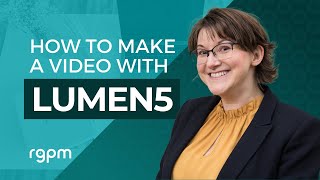 How to make a video with Lumen5com [upl. by Smoht87]